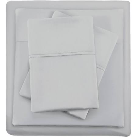 Cotton Blend Sheet Set - Grey - California King - 1500 Thread Count