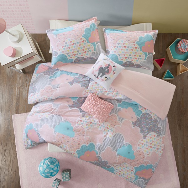 Kids Bliss Comforter Set - Pink - Twin & Twin Extra Large - Hypoallergenic