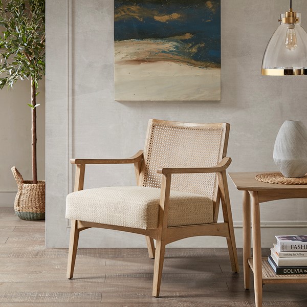 Ink Plus Ivy II100-0360 Kelly Lounge Chair, Light Brown