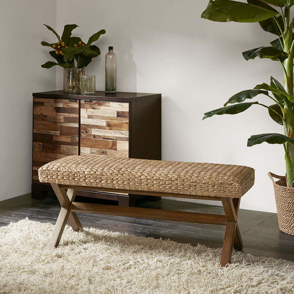 Ink & Ivy II105-0256 Seadrift Bench - Brown