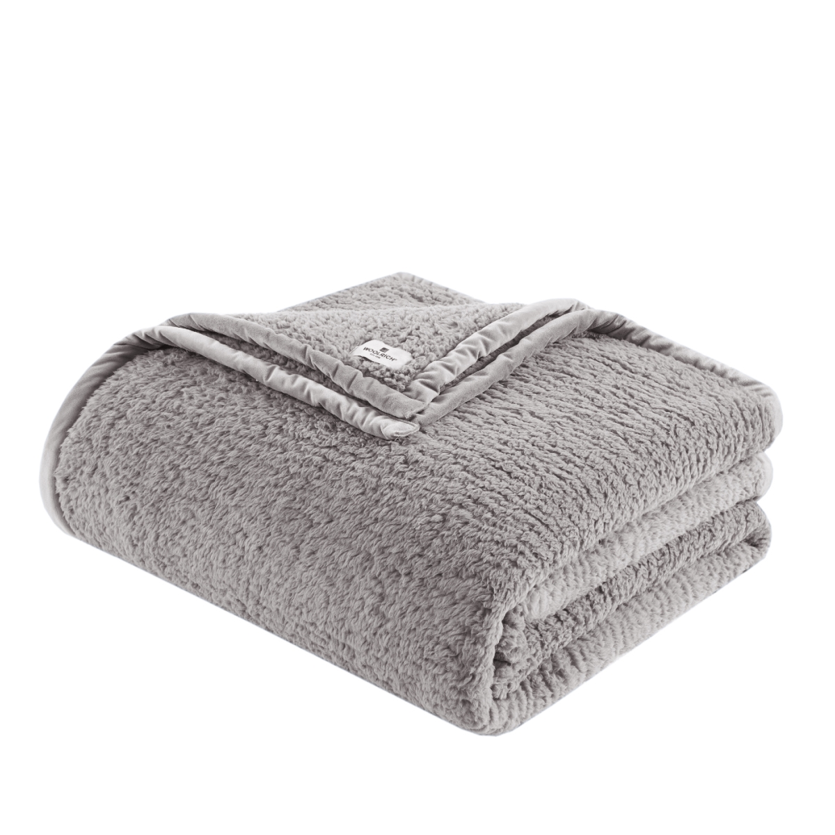Burlington Berber Blanket - Grey, Full & Queen
