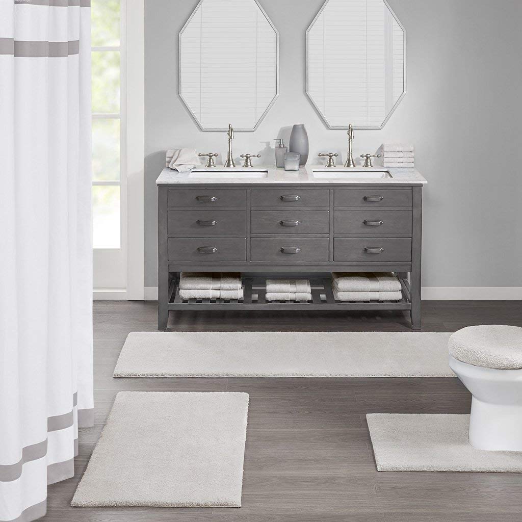 24 x 72 in. Bath Rug - Taupe