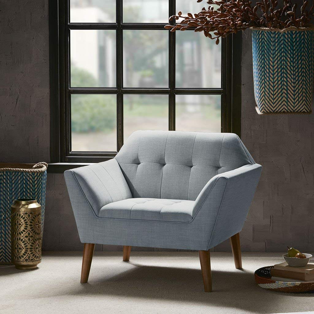 INK-IVY II100-0382 Lounge - Light Blue, 31.5 x 38 x 30.75 in.