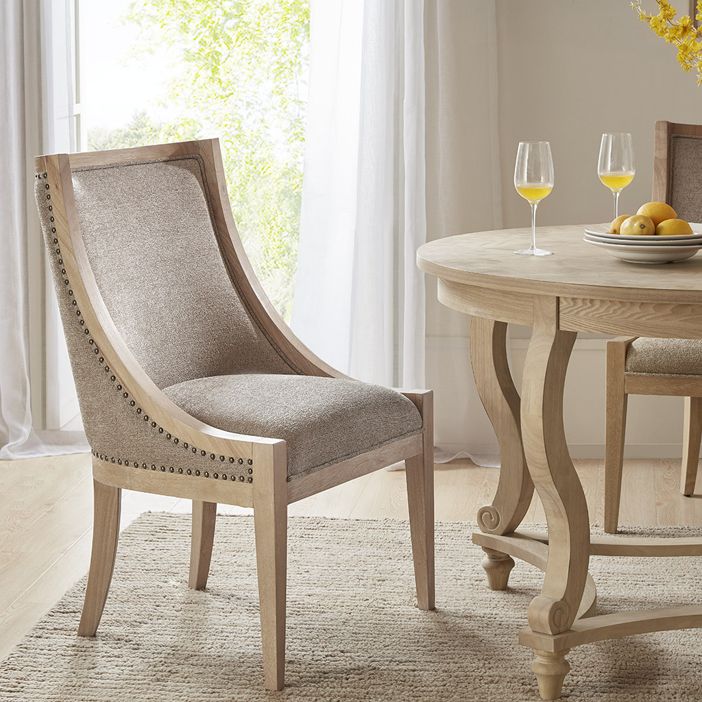 Picture of Martha Stewart MT108-0063 Linen Elmcrest Dining Chair