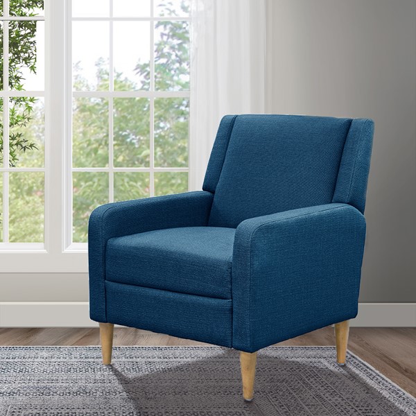 Picture of 510 Design 5DS100-0037 Juno Upholstered Accent Armchair&#44; Denim Blue