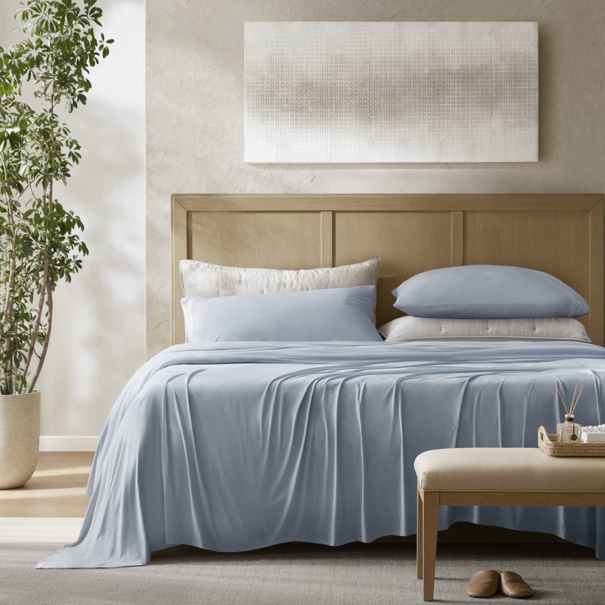 Picture of Harbor House HHD20-1904 Stretch Jersey Sheet Set