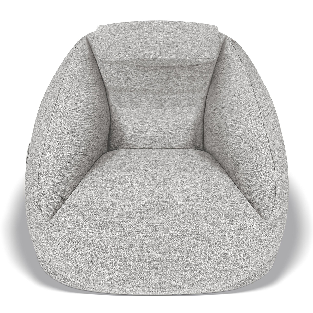 OLX106-0001 Cloud Ergonomic Couch, Ash Gray - One Size