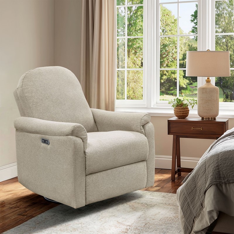 MP103-1295 Elio 3 in1 Power Recliner - One Size - Beige