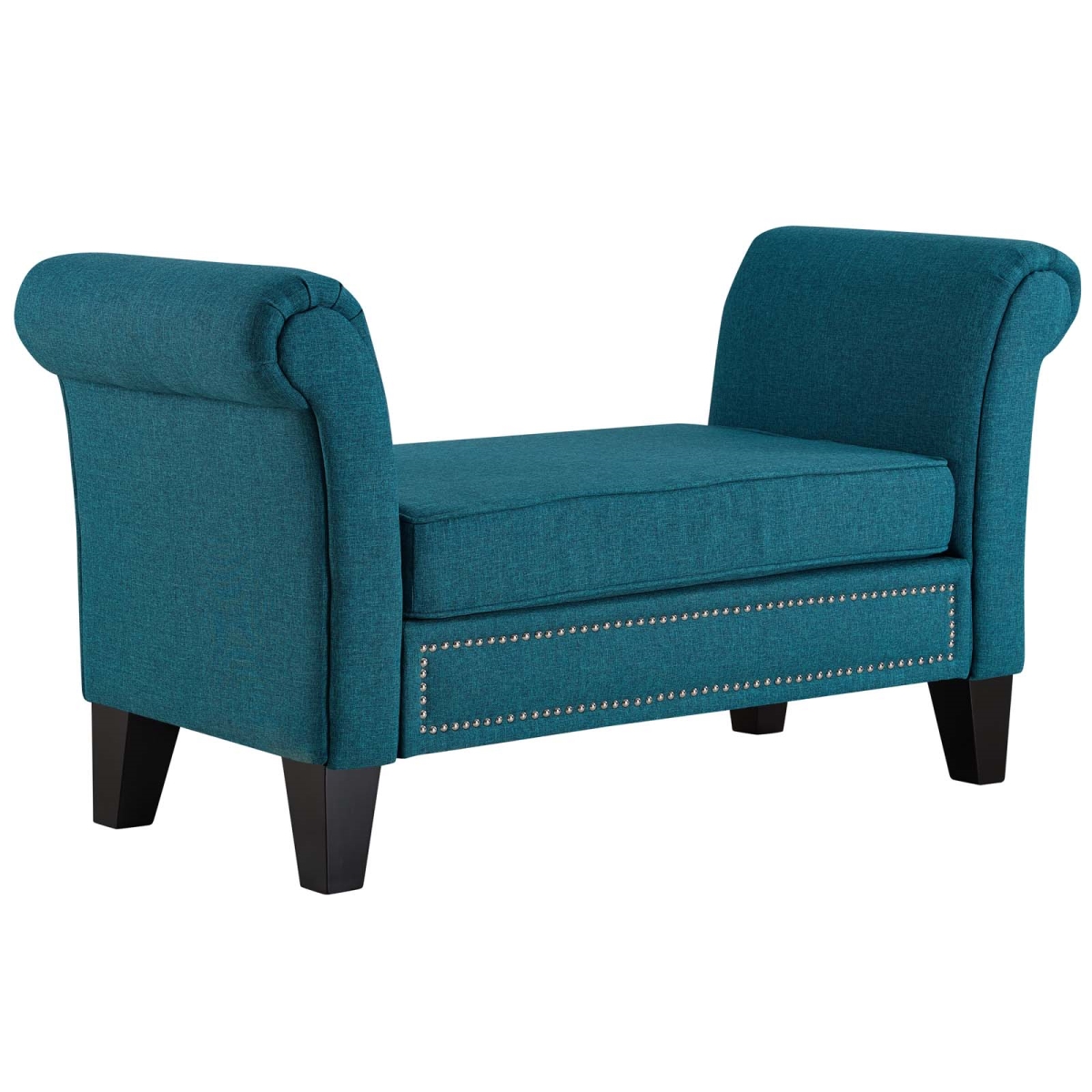 Picture of Modway EEI-2548-TEA Upholstered Fabric Benches - Teal