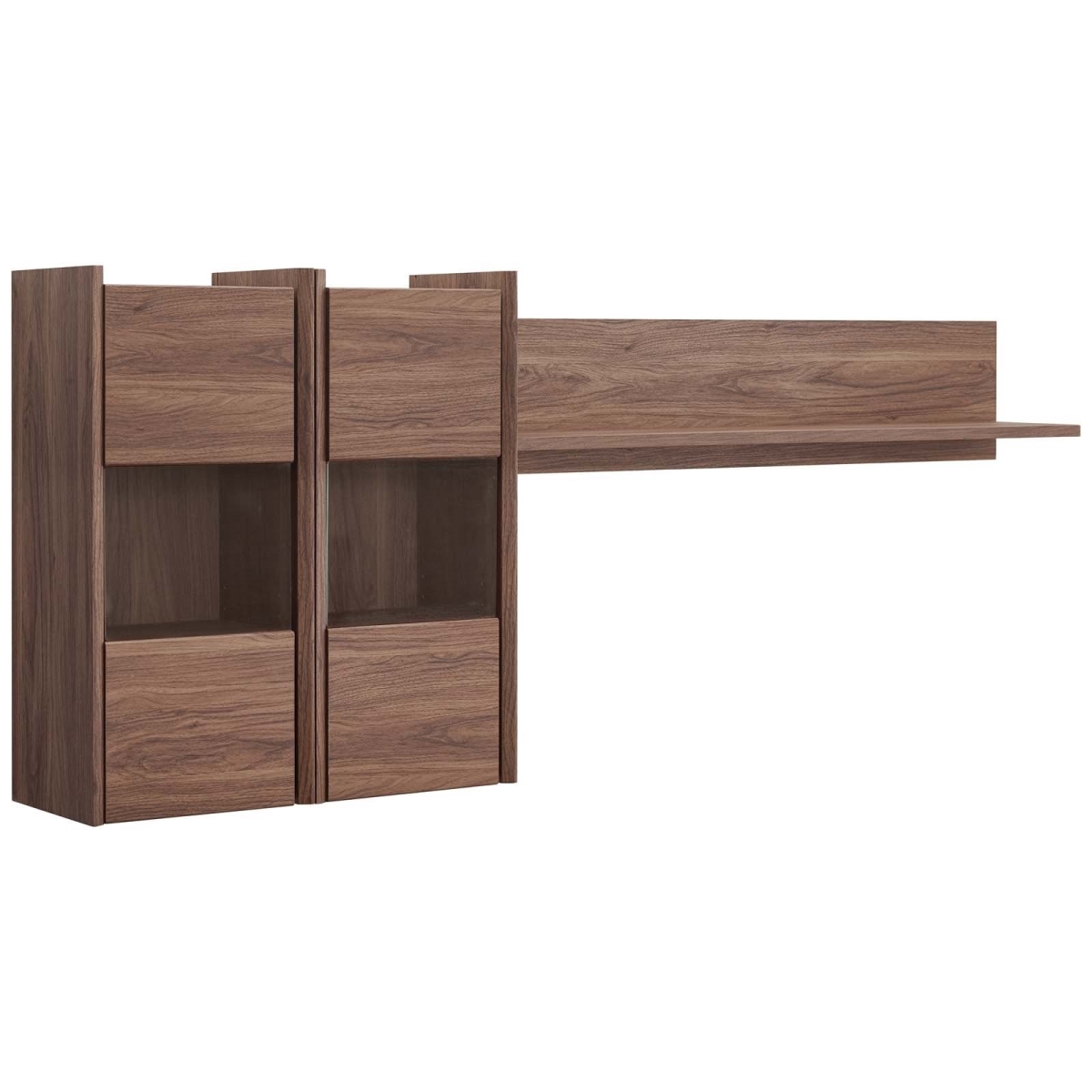 EEI-3436-WAL Visionary Wall Mounted Shelves - Walnut