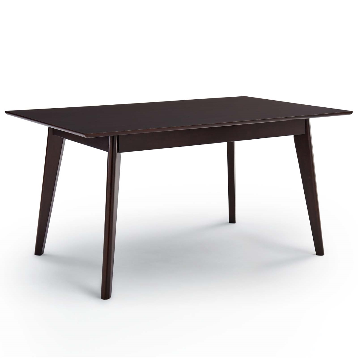 EEI-3748-CAP 69 in. Oracle Rectangle Dining Table - Cappuccino