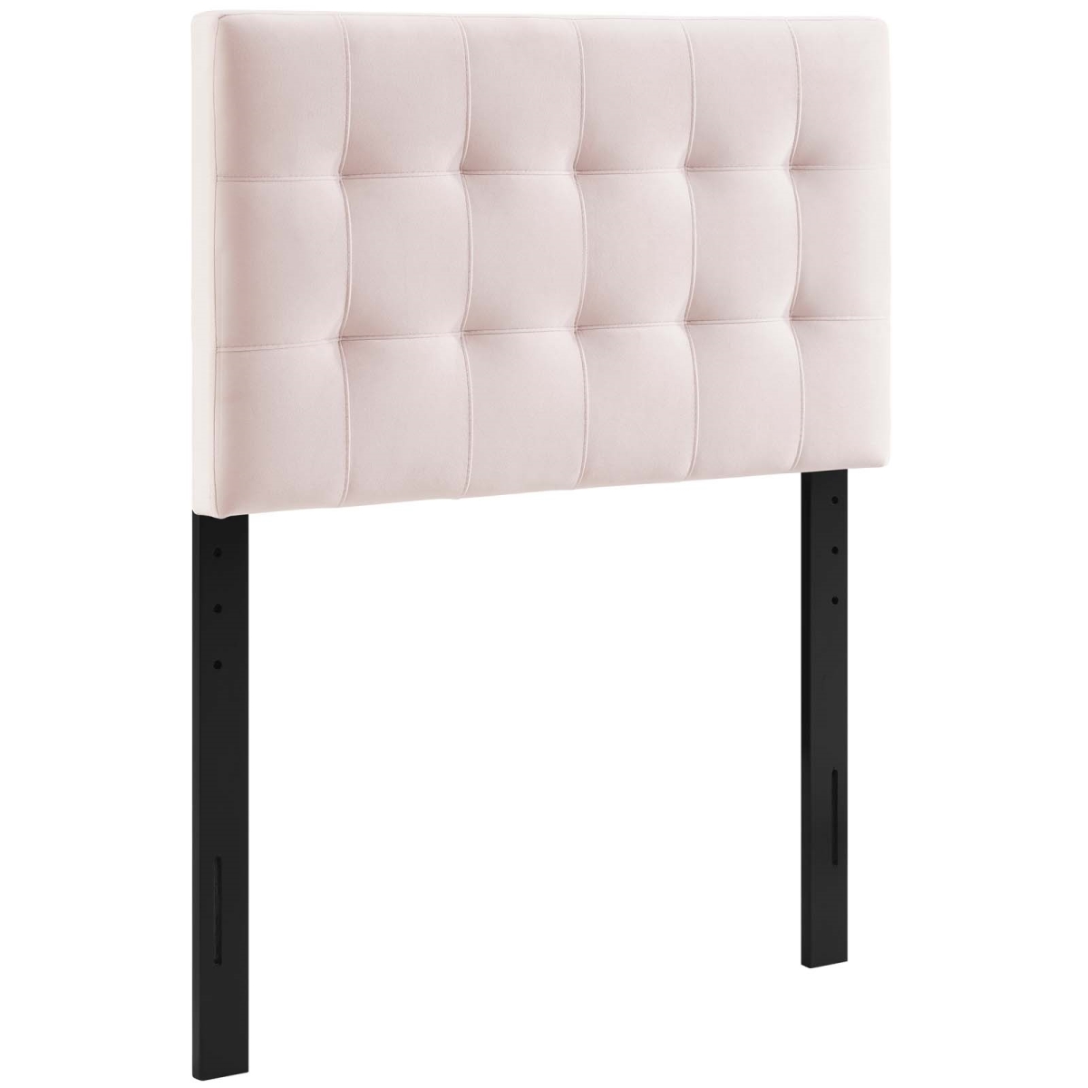 Lily Biscuit Tufted Performance Velvet Headboard Pink - Twin Size
