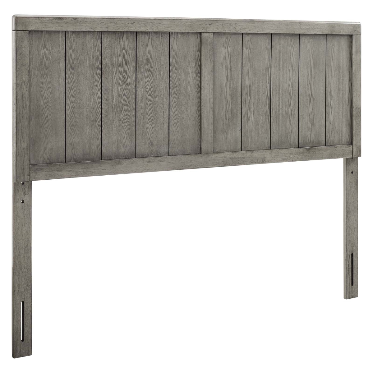 Robbie Full Size Wood Headboard, Grey