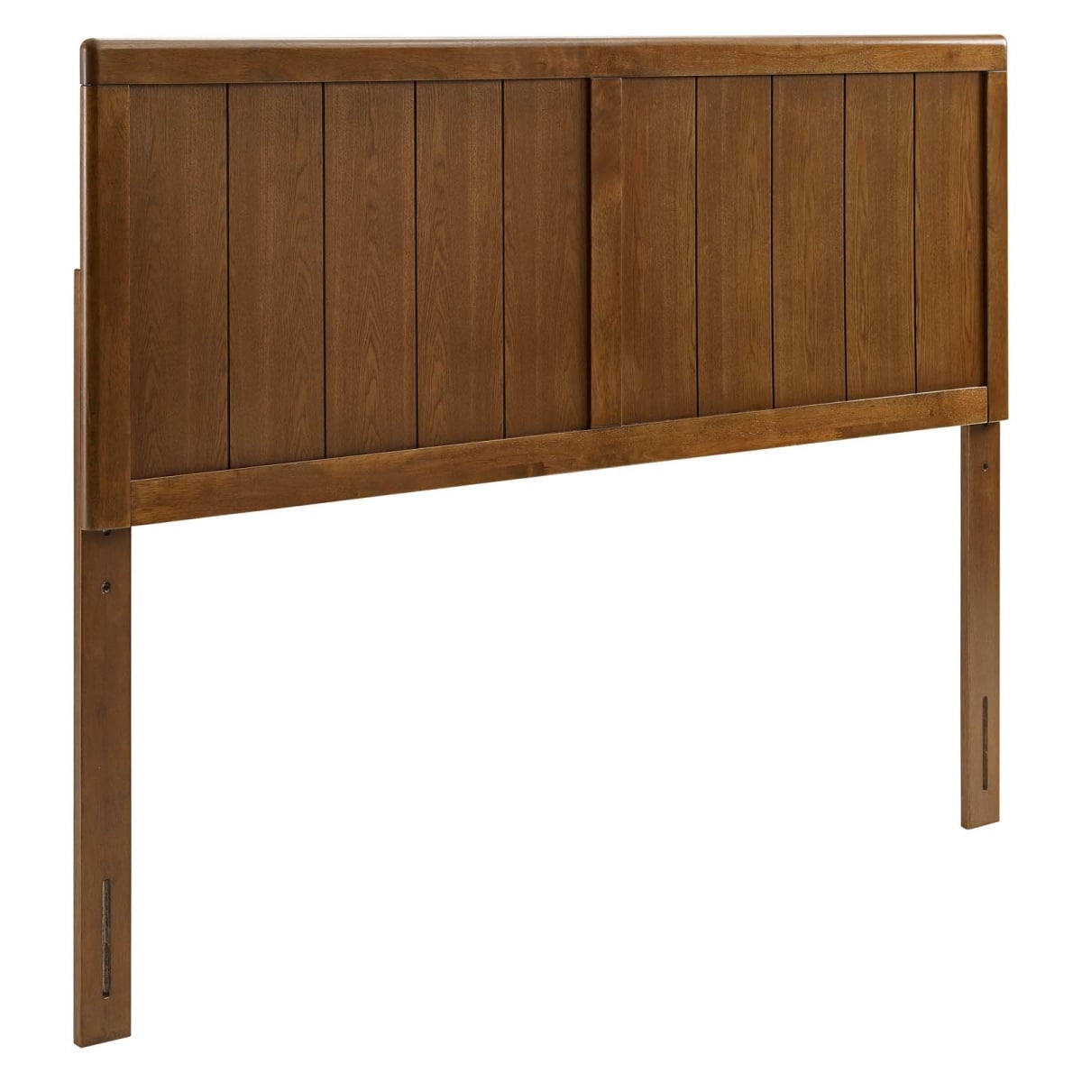 0.5 x 61 x 22.5 in. Robbie Wood Headboard, Walnut - Queen Size
