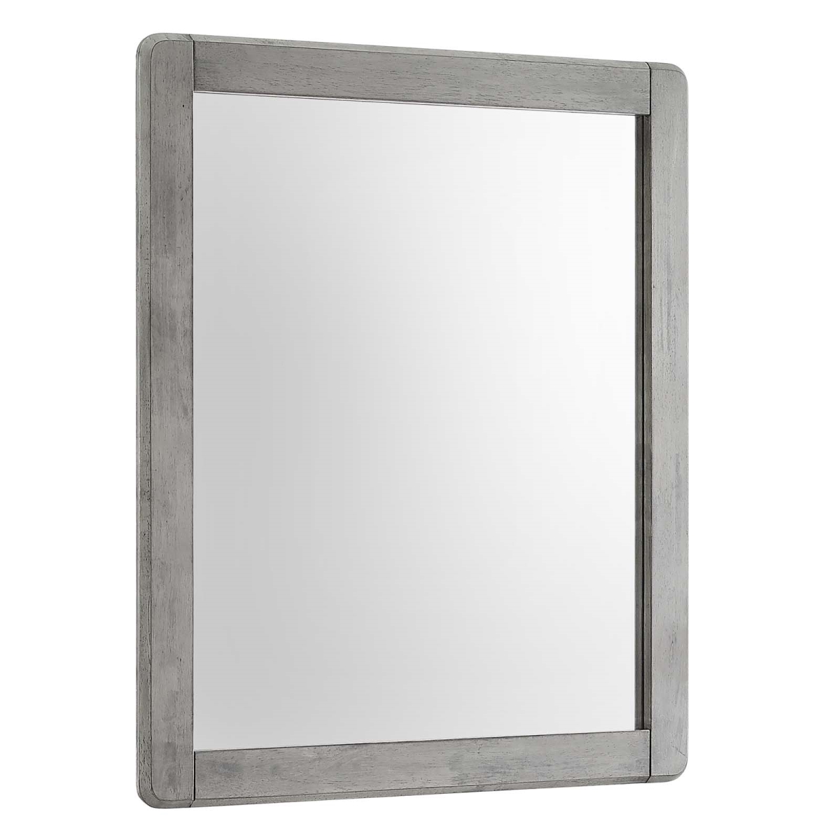 MOD-6243-GRY Georgia Wood Mirror, Gray