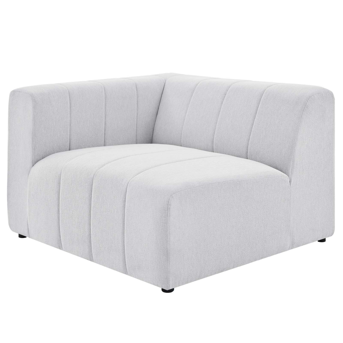 EEI-4396-IVO Bartlett Upholstered Fabric Left-Arm Chair, Ivory