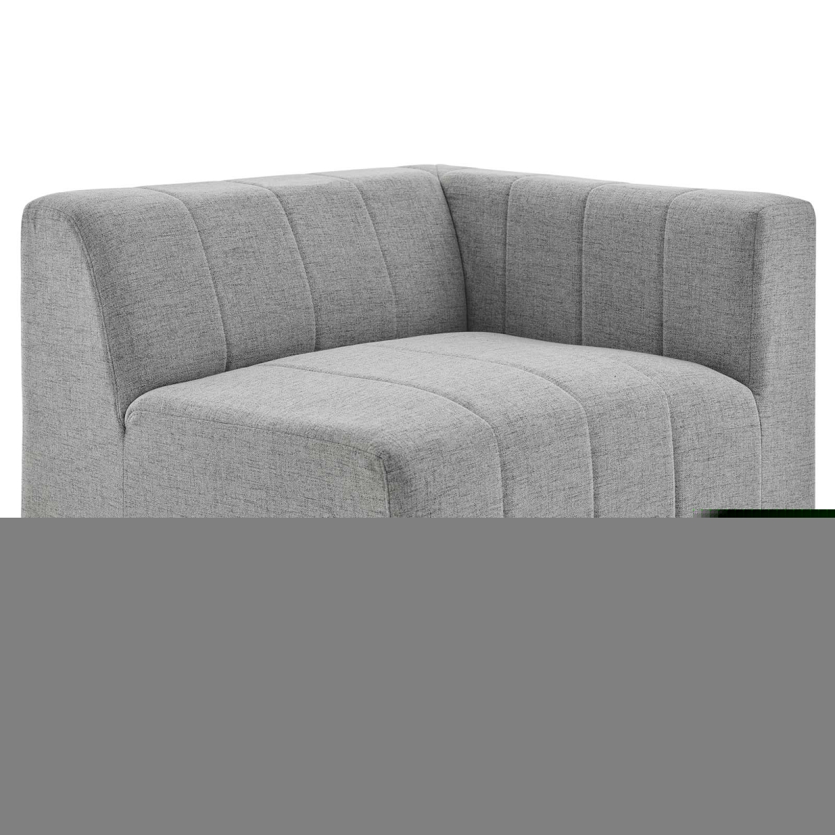 Modway Bartlett Channel Tufted Upholstered Sectional