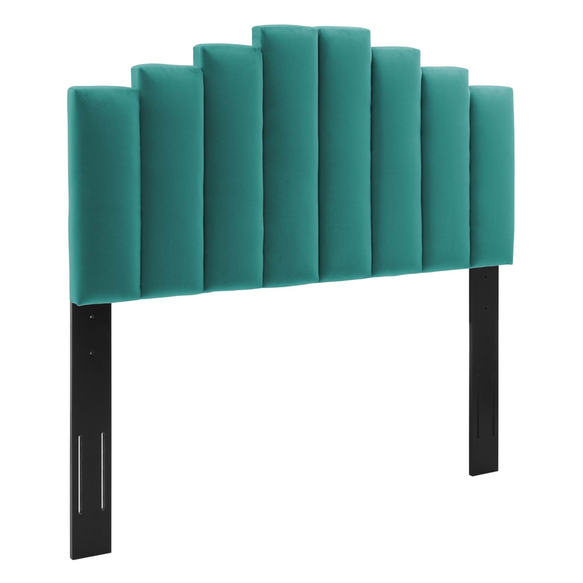 MOD-6276-TEA Noelle Performance Velvet Headboard, Teal - Twin Size