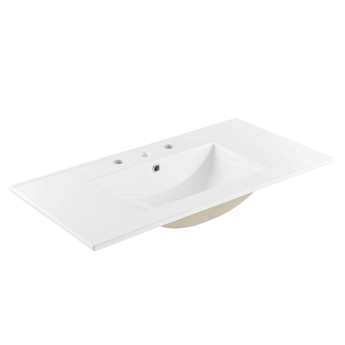EEI-4203-WHI 36 in. Cayman Bathroom Sink, White