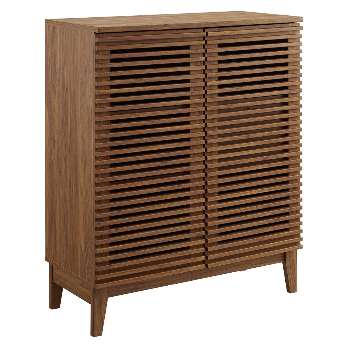 44.5 x 17 x 37.5 in. Render Bar Cabinet, Walnut - Wood