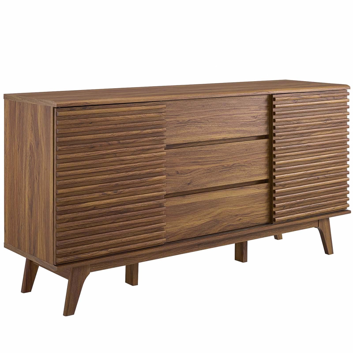 Picture of Modway Furniture EEI-3344-WAL 63 in. Render Sideboard Buffet Table or TV Stand, Walnut