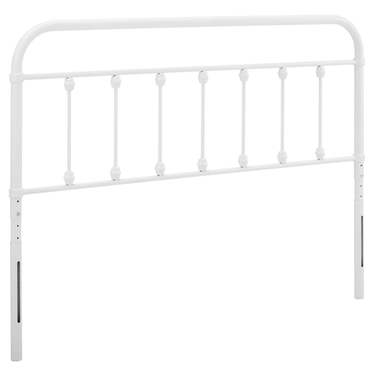 Sage Metal Headboard, White - King Size
