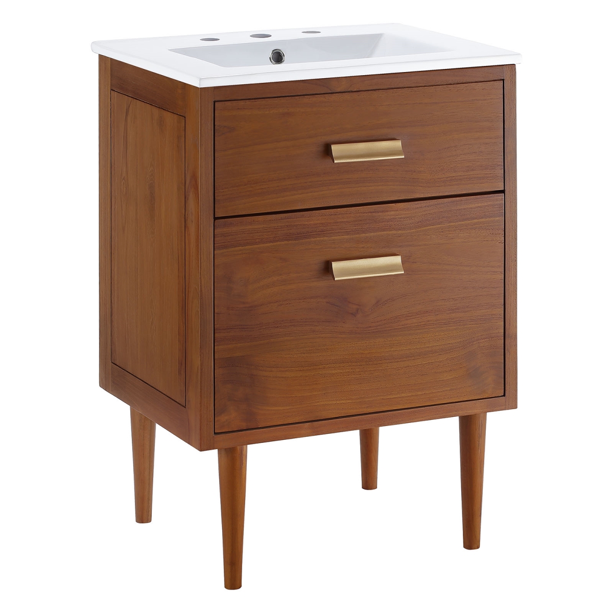24 in. Cassia Bathroom Vanity, Natural White