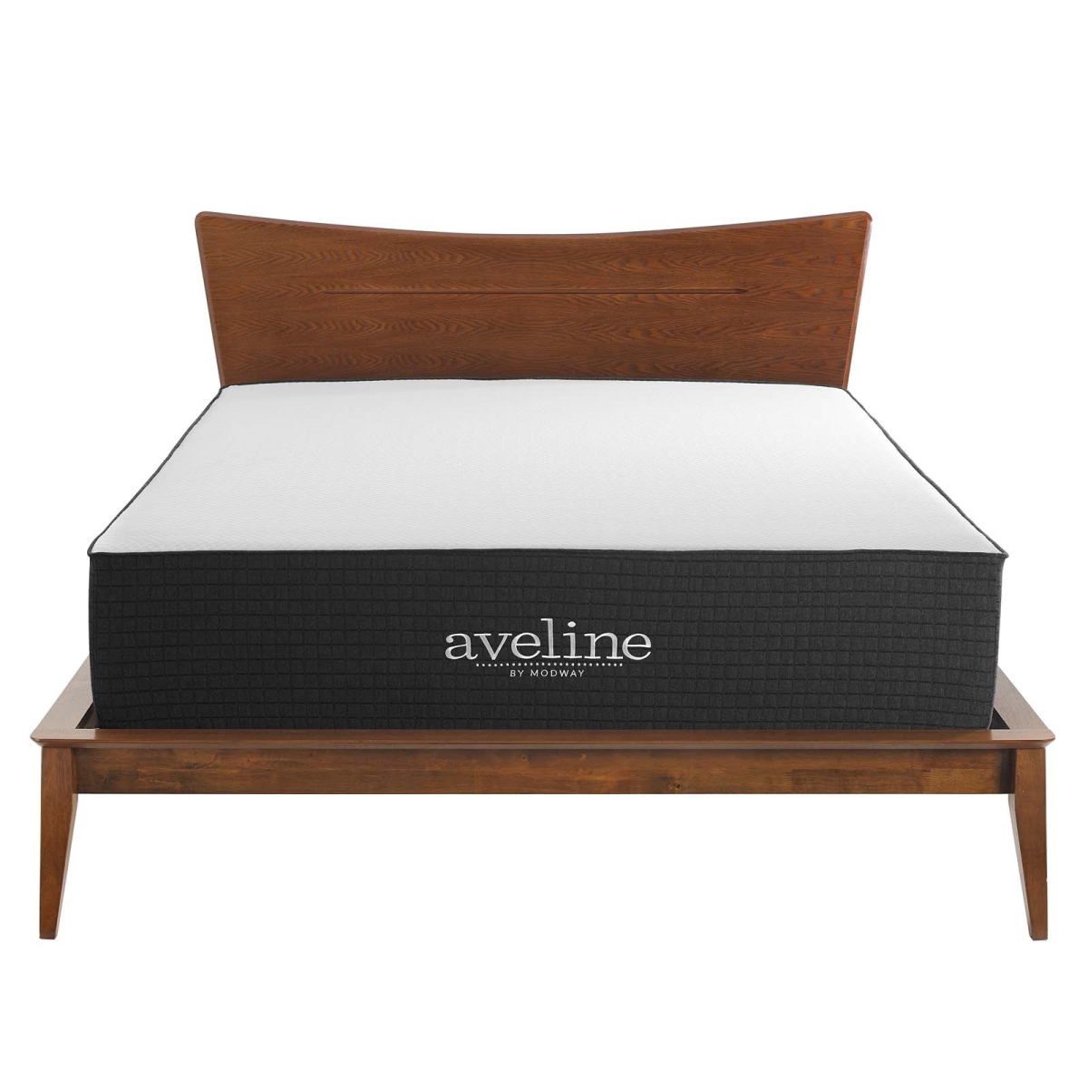 MOD-6605-WHI 14 in. Aveline Memory Foam King Size Mattress, White