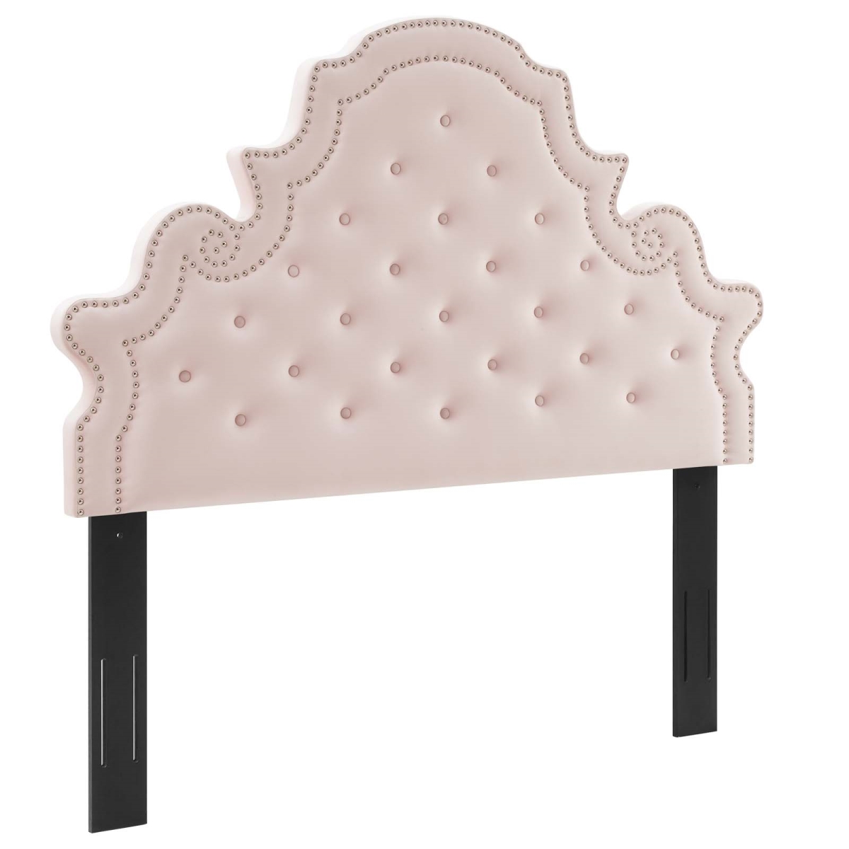 Picture of Modway Furniture MOD-6418-PNK Diana Tufted Performance Velvet King & California King Size Headboard&#44; Pink - 37.5 x 84 x 3 in.