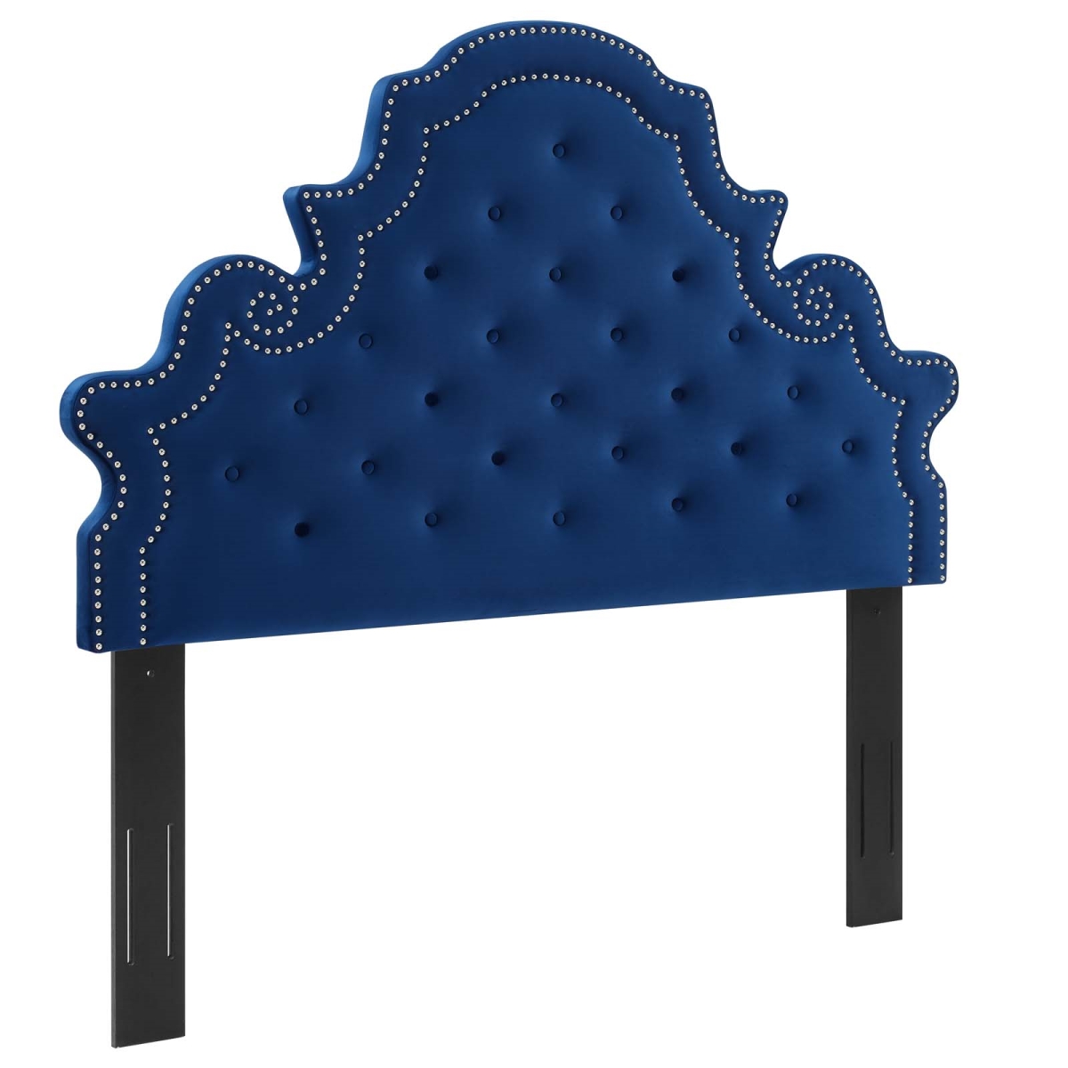 Picture of Modway Furniture MOD-6416-NAV Diana Tufted Performance Velvet Twin Size Headboard, Navy - 37.5 x 45 x 3 in.