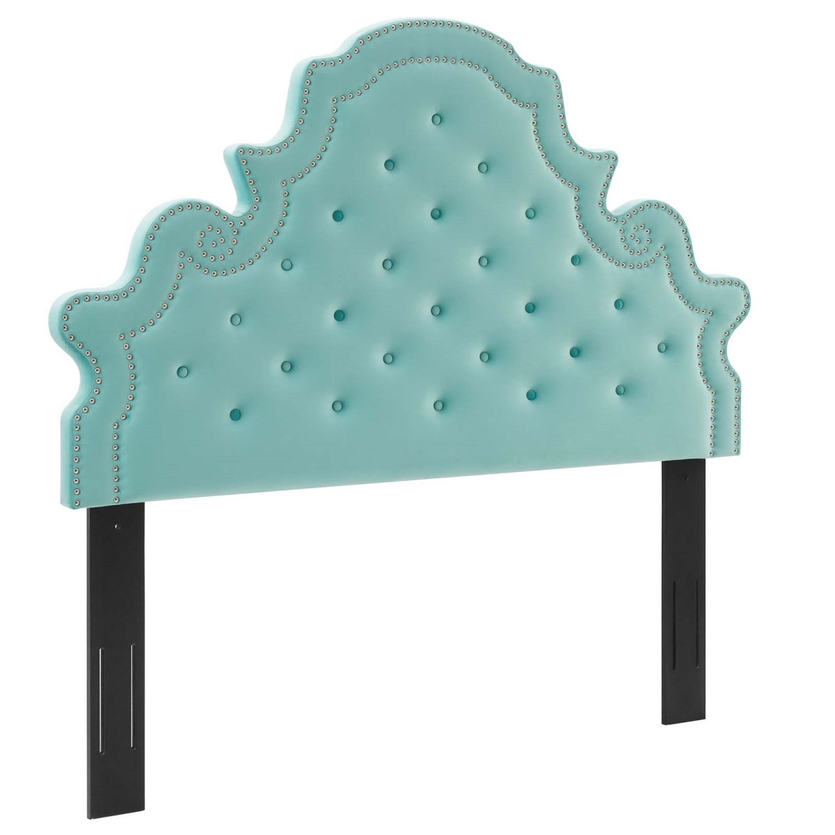 Picture of Modway Furniture MOD-6416-MIN Diana Tufted Performance Velvet Twin Size Headboard, Mint - 37.5 x 45 x 3 in.