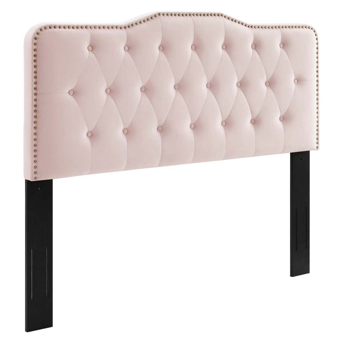 Picture of Modway Furniture MOD-6410-PNK 25.5 x 61.5 x 3.5 in. Sophia Tufted Performance Velvet Full & Queen Size Headboard&#44; Pink