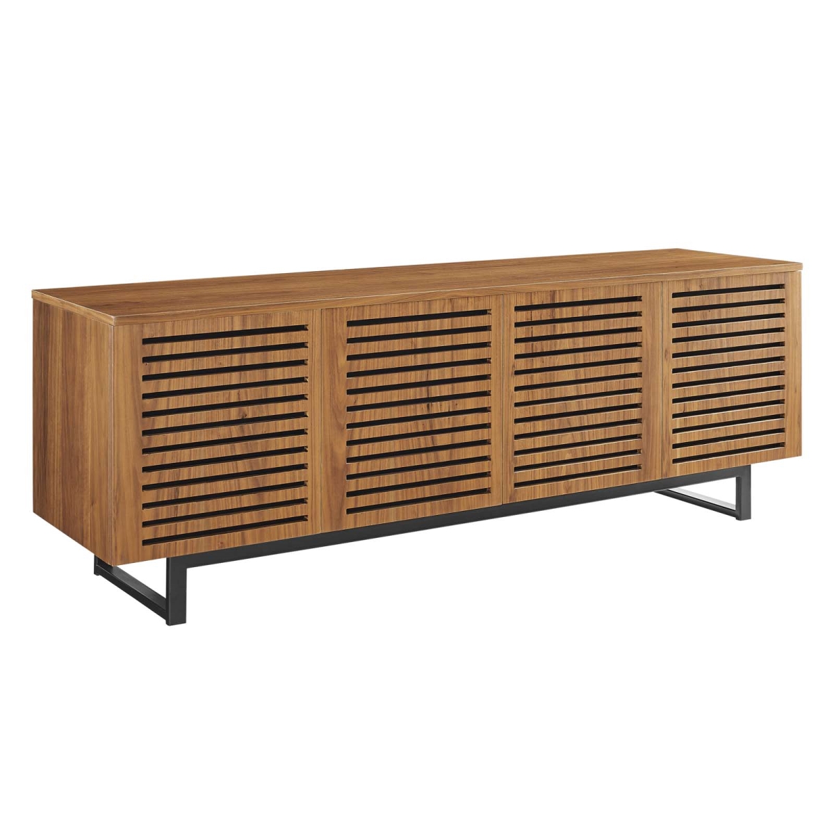 EEI-4763-WAL Parker 73 in. TV Stand, Walnut