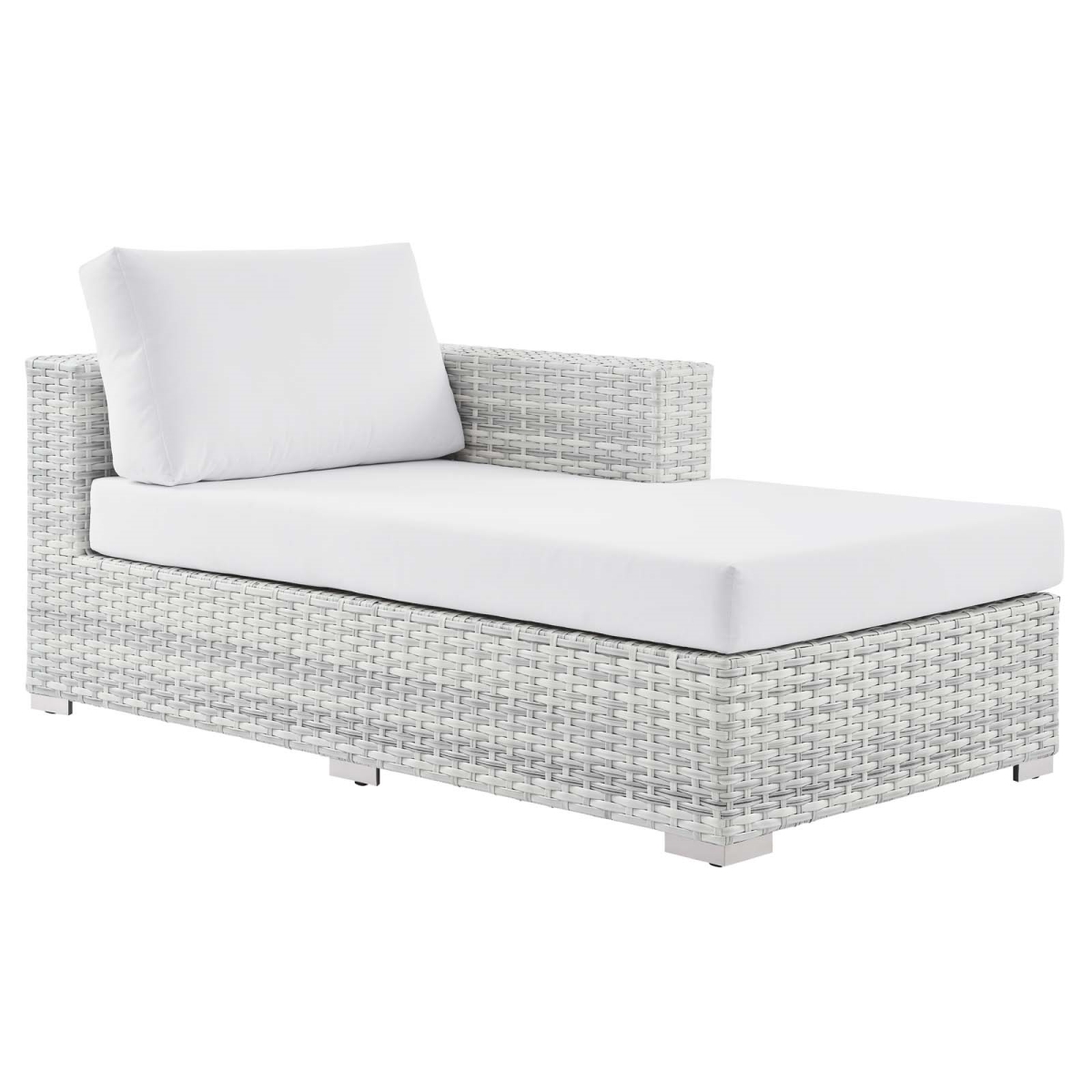 Modway Furniture EEI-4304-LGR-WHI