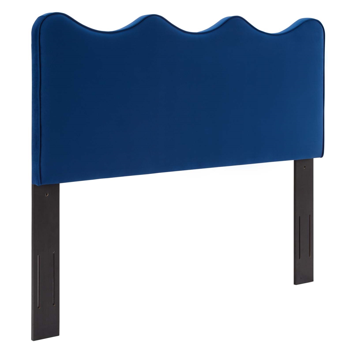 Picture of Modway Furniture MOD-6519-NAV 26 x 39 x 2.5 in. Athena Performance Velvet Twin Size Headboard&#44; Navy