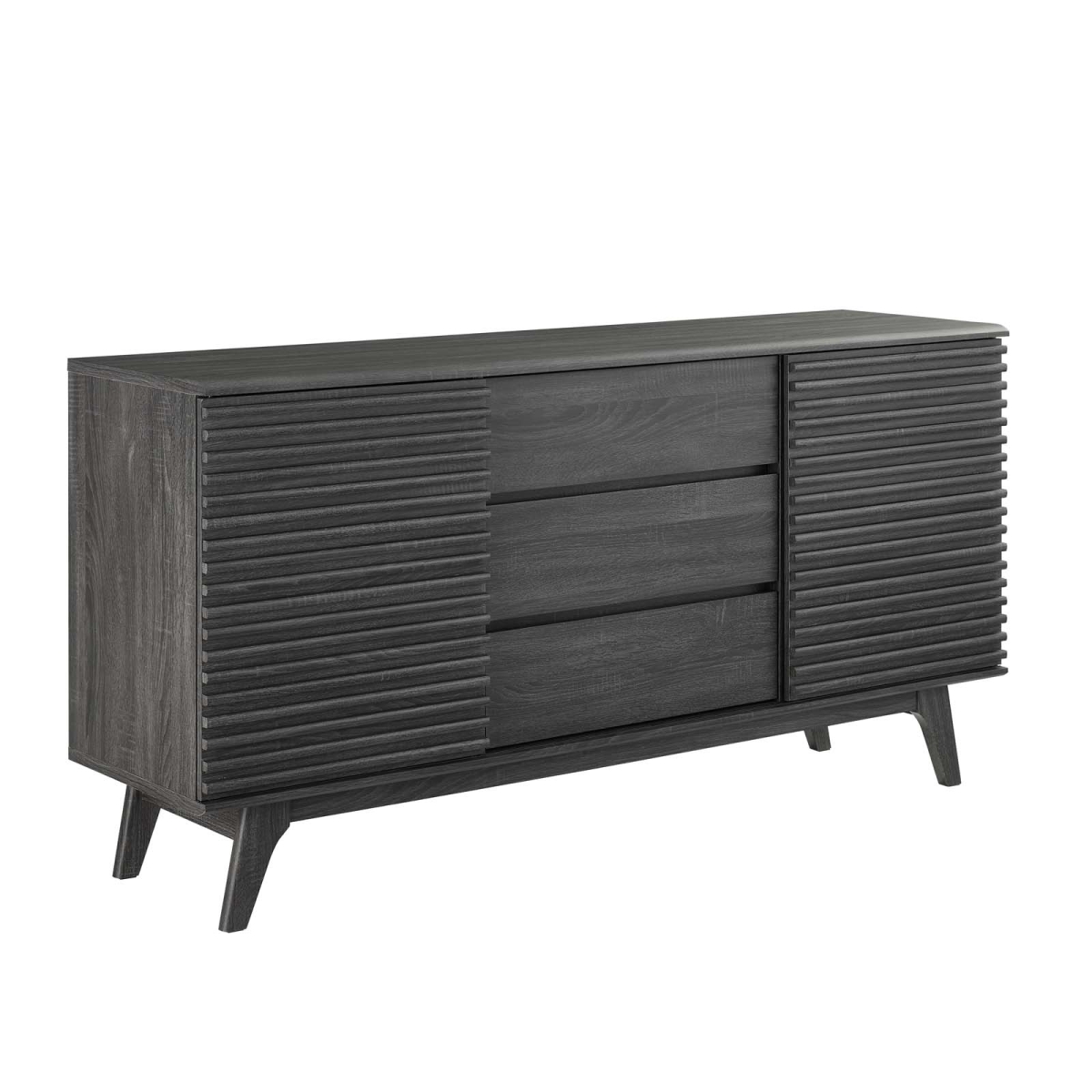 Picture of Modway Furniture EEI-3344-CHA 63 in. Render Sideboard Buffet Table or TV Stand&#44; Charcoal