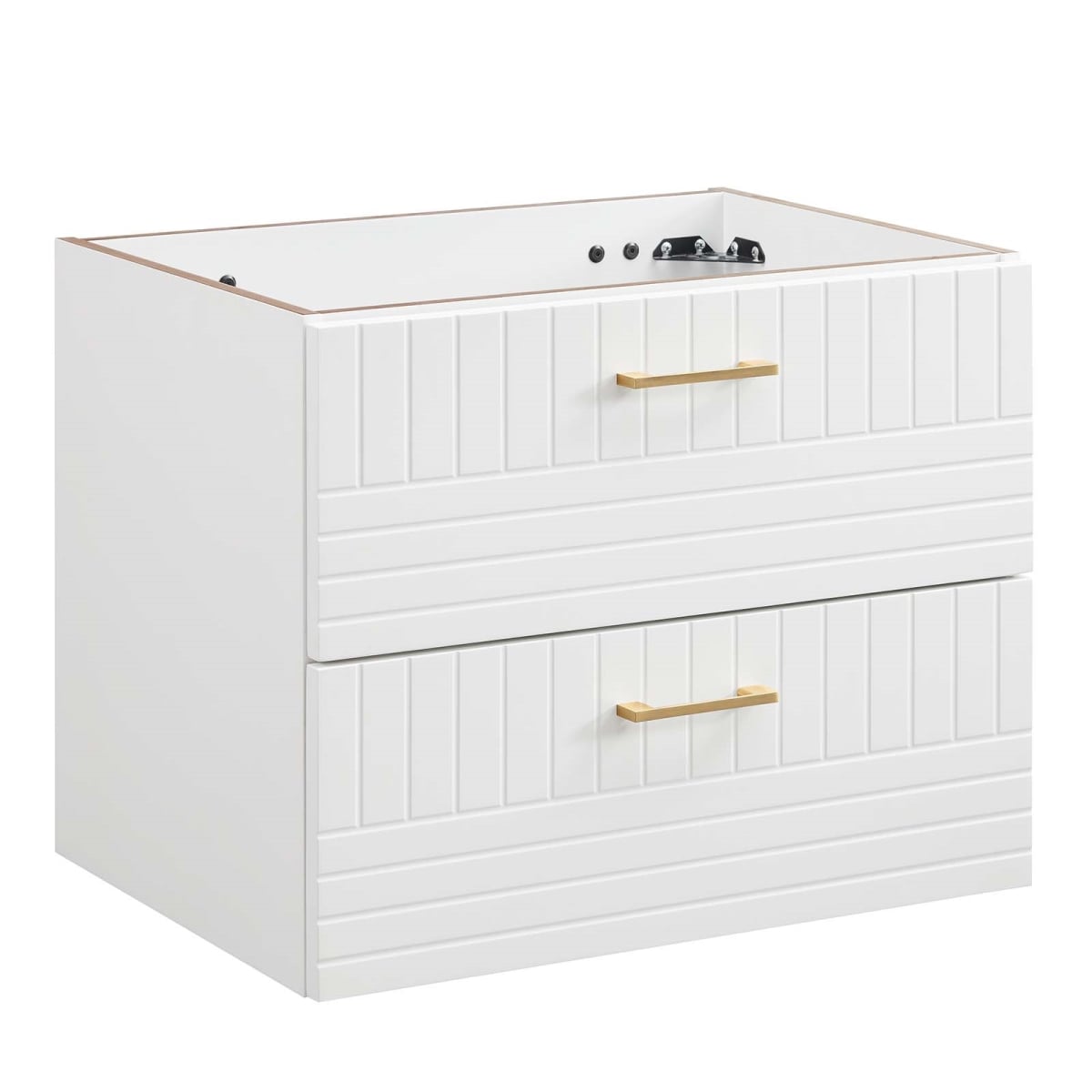 EEI-5107-WHI 24 in. Daybreak Wall-Mount Bathroom Vanity, White