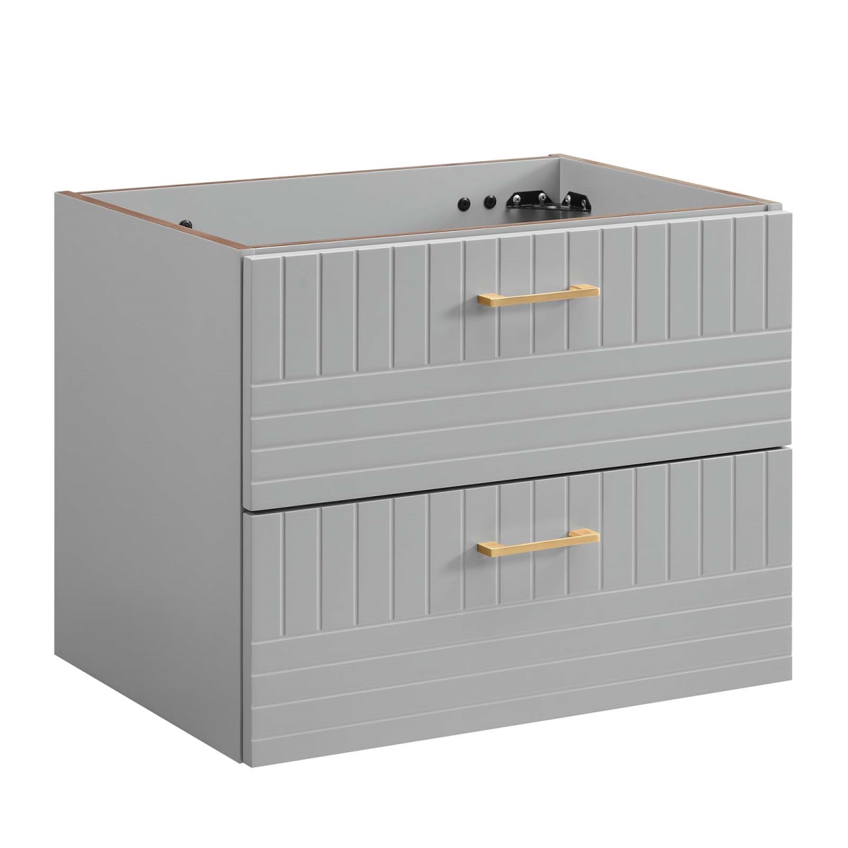 EEI-5107-LGR 24 in. Daybreak Wall-Mount Bathroom Vanity, Light Gray