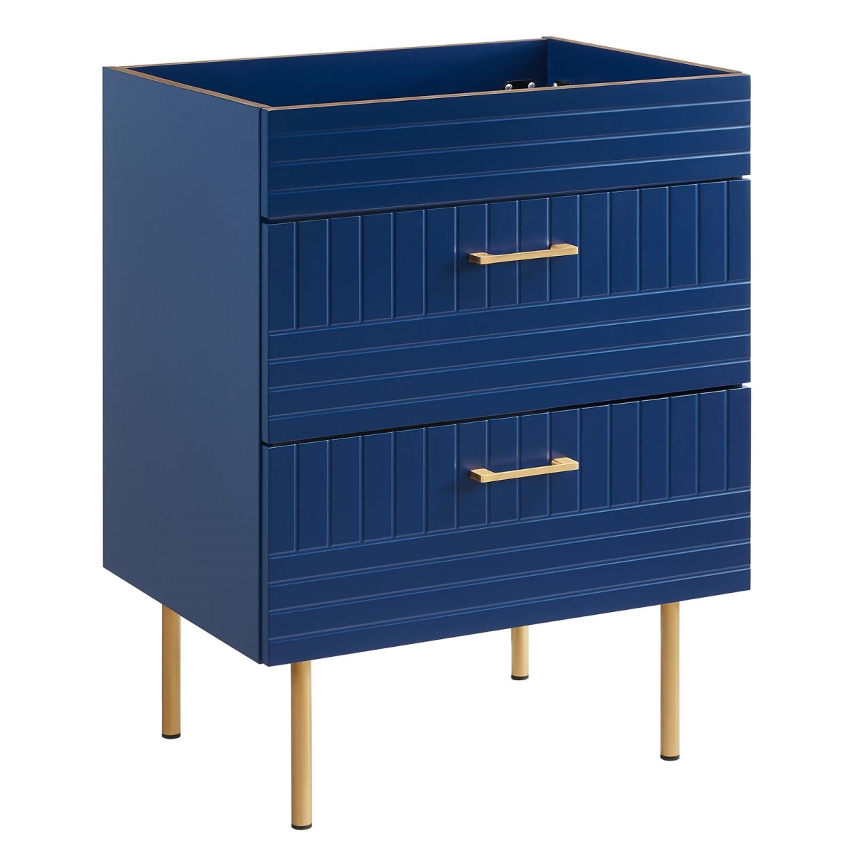 EEI-5106-BLU 24 in. Daybreak Bathroom Vanity Cabinet without Sink Basin, Blue