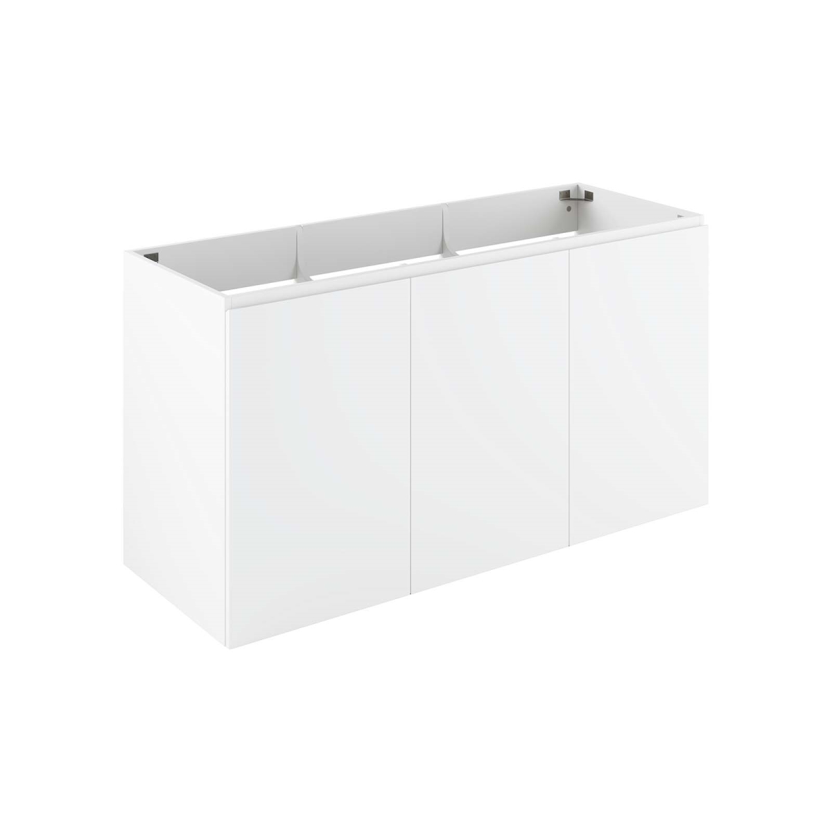EEI-5560-WHI 48 in. Vitality Wall-Mount Bathroom Vanity, White
