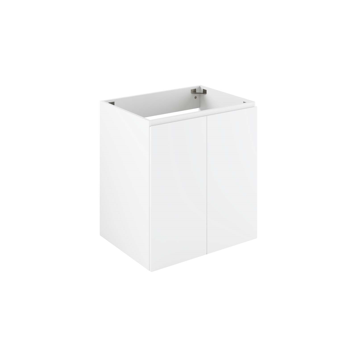 EEI-5557-WHI 24 in. Vitality Wall-Mount Bathroom Vanity, White -  Modway Furniture