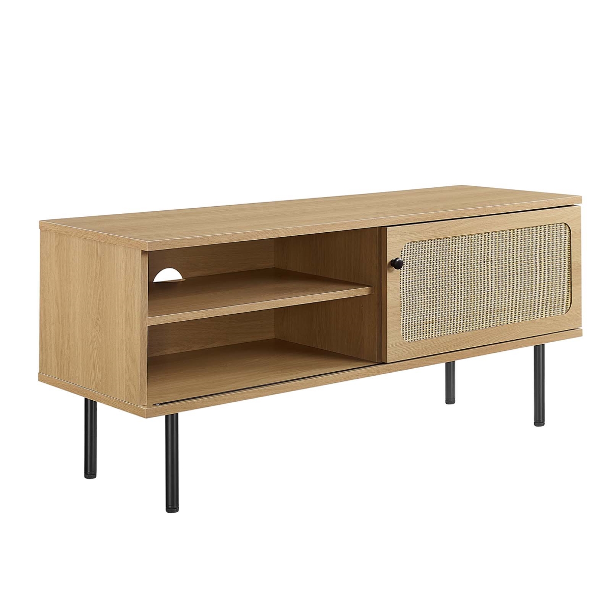 EEI-6044-OAK 47 in. Cambria TV Stand, Oak