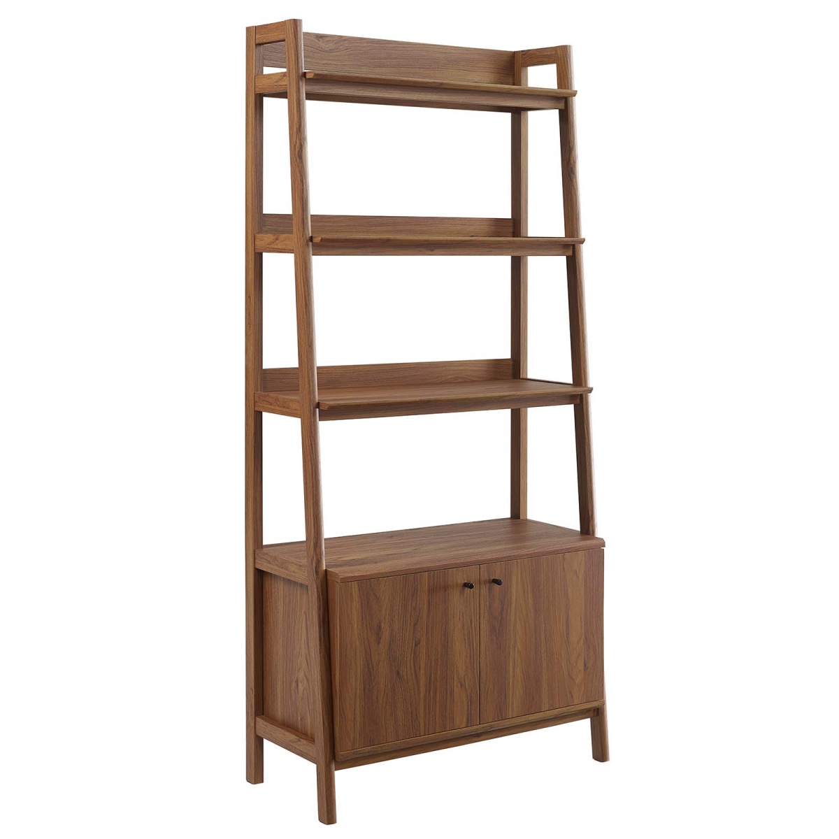 EEI-4656-WAL 33 in. Bixby Bookshelf, Walnut