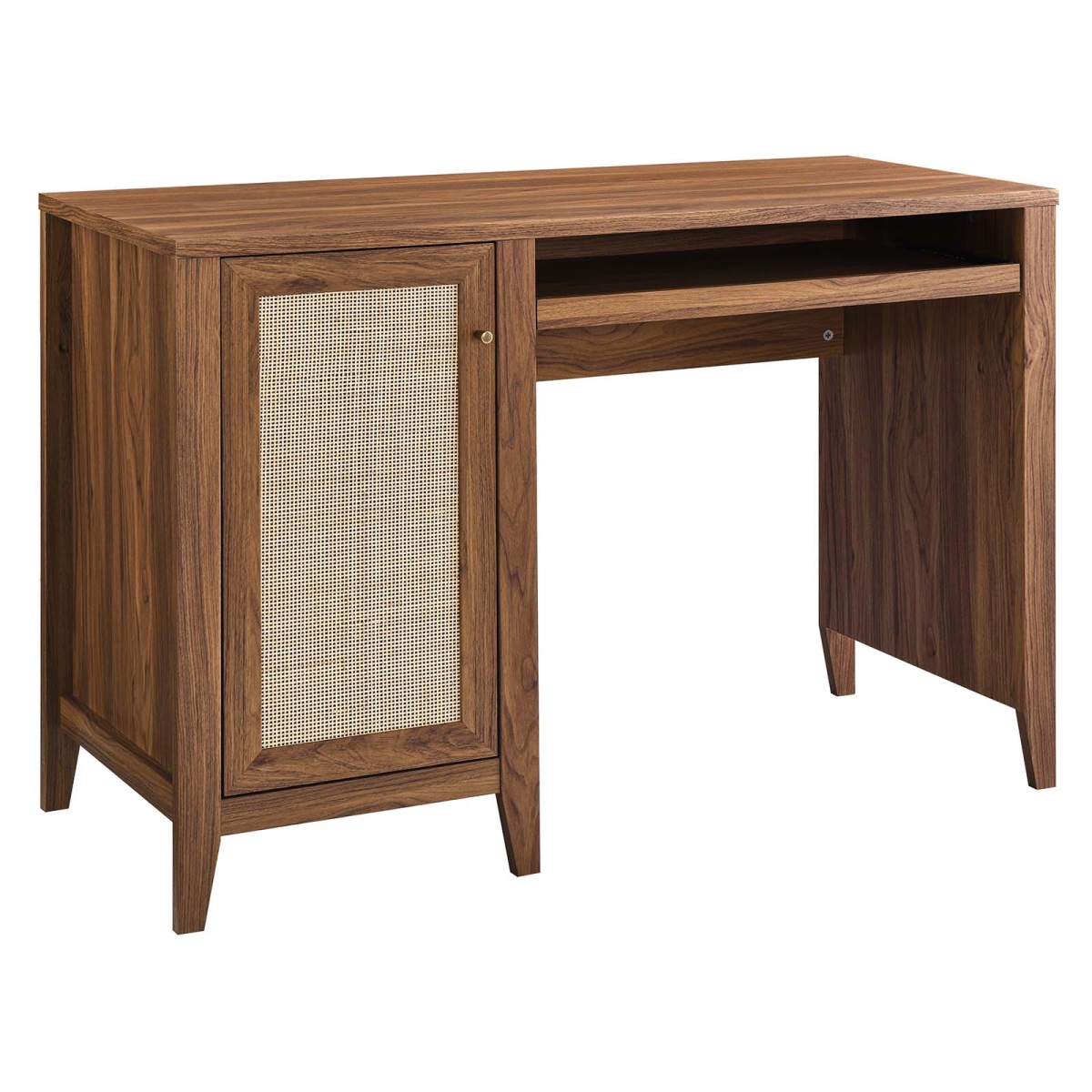 EEI-6116-WAL 47 in. Soma Office Desk, Walnut