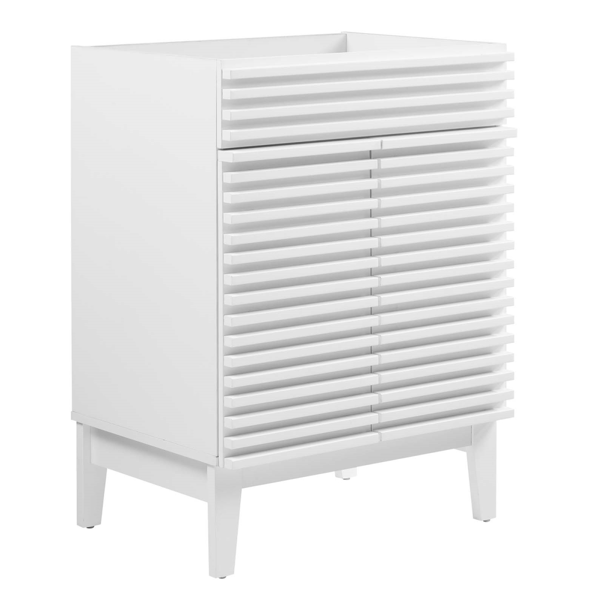 EEI-4598-WHI 32 x 23.5 x 18.5 in. Render Bathroom Vanity Cabinet without Sink Basin, White
