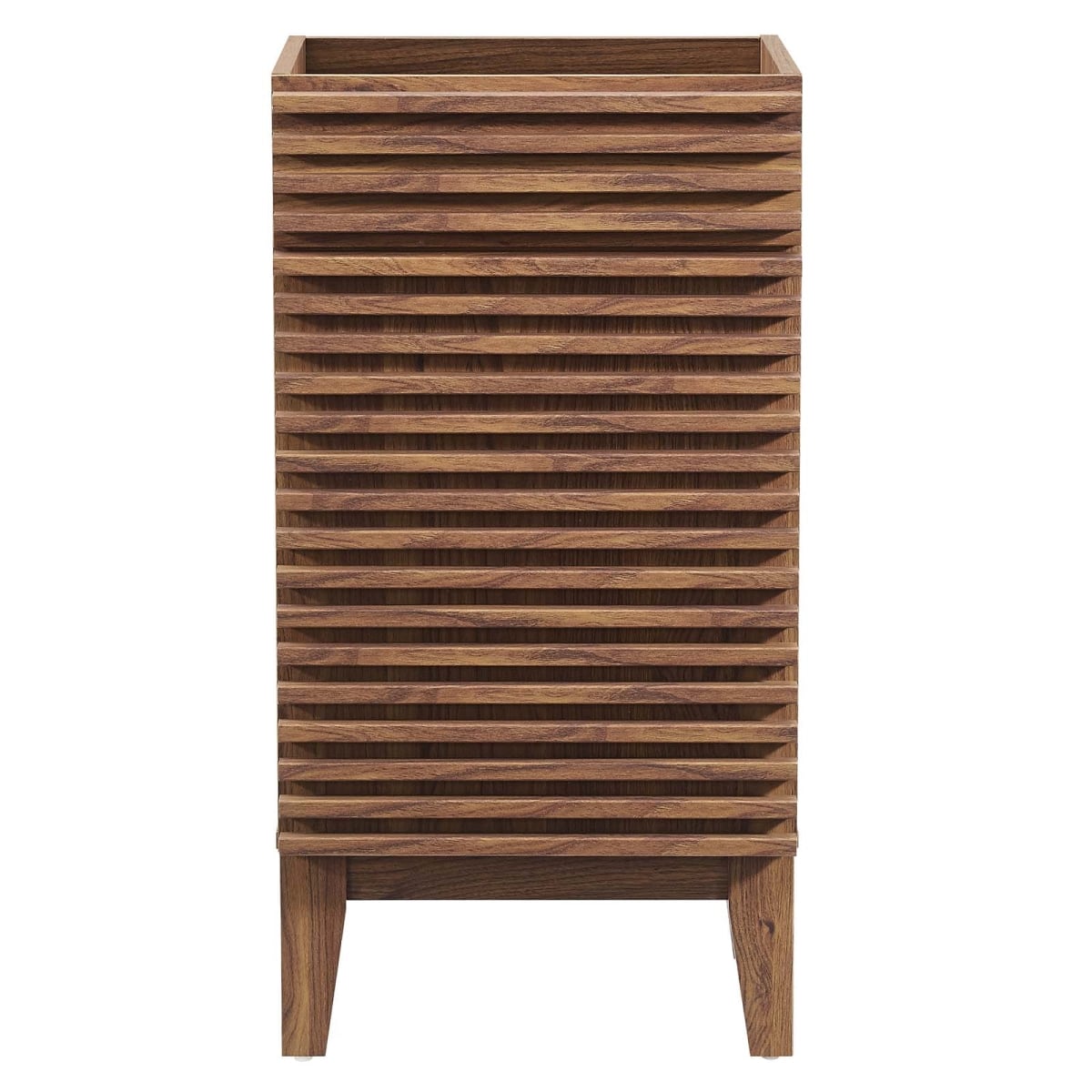 EEI-4849-WAL 18 in. Render Bathroom Vanity Cabinet, Walnut
