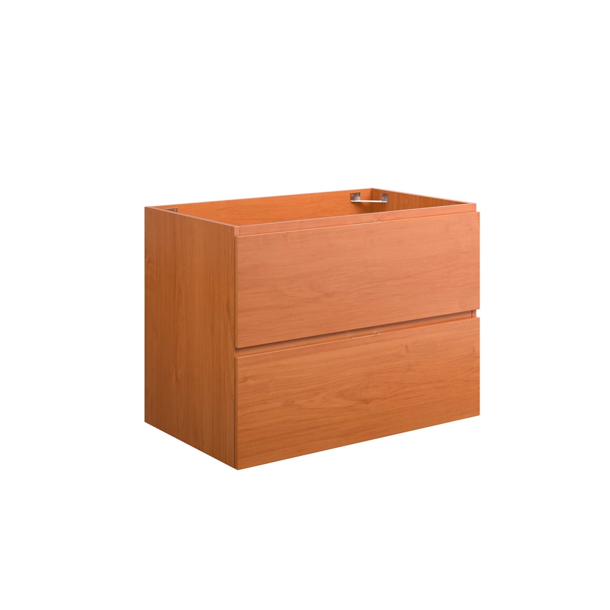 EEI-5880-CHE 30 in. Scenic Wall-Mount Bathroom Vanity Cabinet, Cherry Walnut