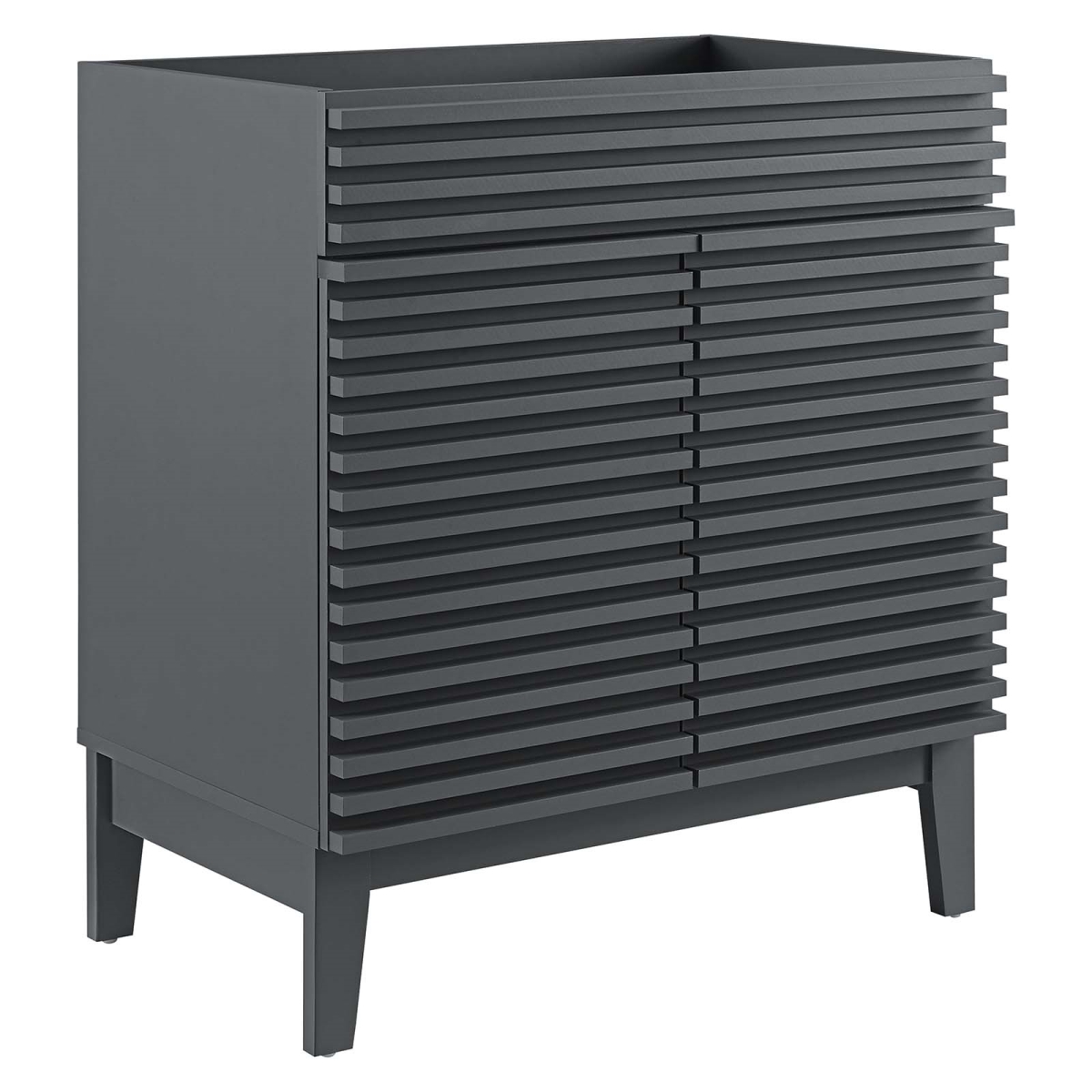 EEI-4851-GRY 30 in. Render Bathroom Vanity Cabinet, Gray