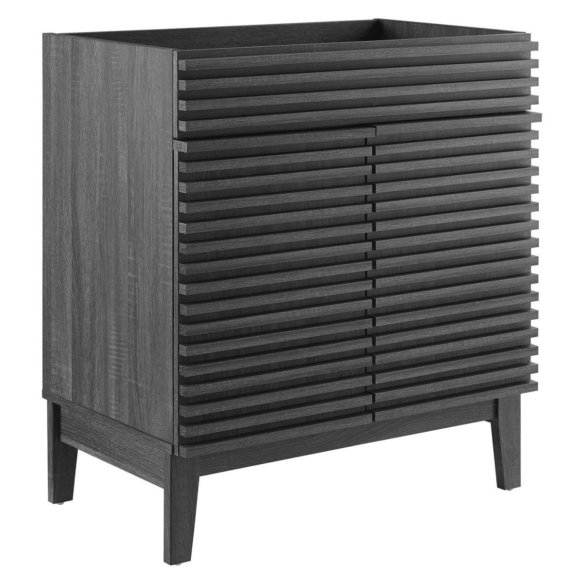 EEI-4851-CHA 30 in. Render Bathroom Vanity Cabinet, Charcoal