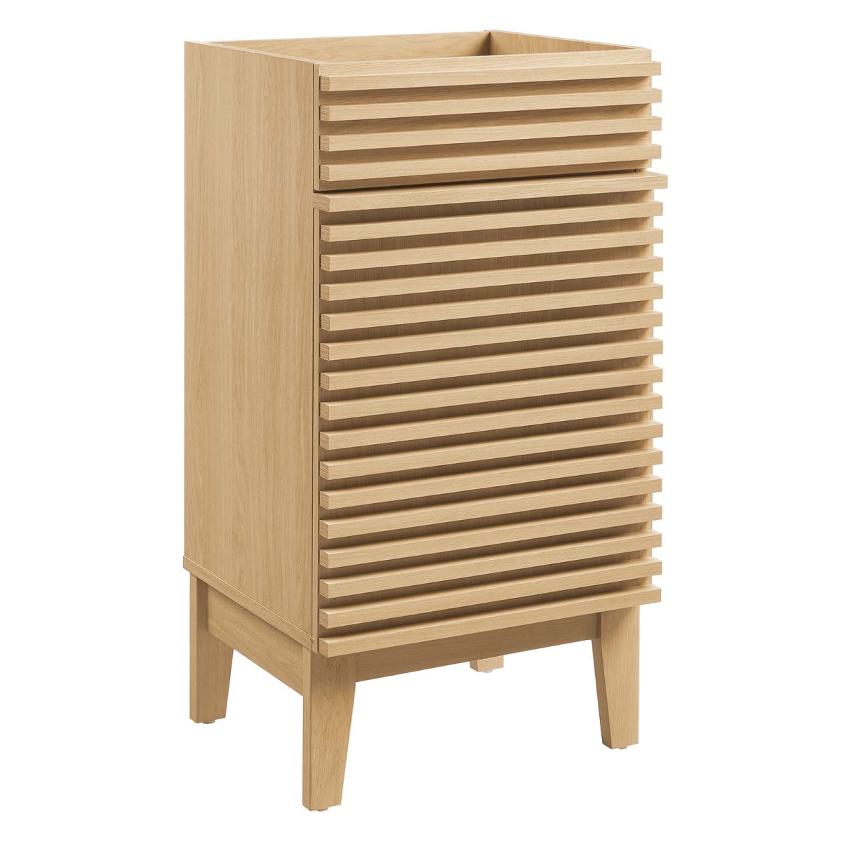 EEI-4849-OAK 18 in. Render Bathroom Vanity Cabinet, Oak